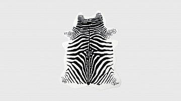 Ковер Cowhide (Коухайд), zebra (зебра)